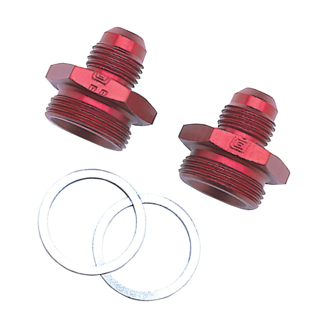 640220 – RUSSELL/EDEL Carburetor Fuel Inlet Fitting, For Use With Holley Dual Feed 750 Through Dominator 1350 Series ...